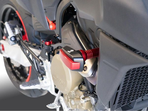 Ducati Hypermotard 698 Frame Sliders – PTEL01 DBK