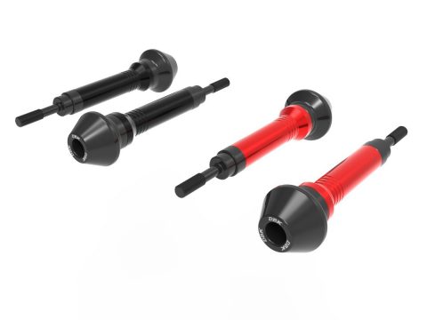 Hypermotard 698 Frame Sliders - PTEL02 DBK