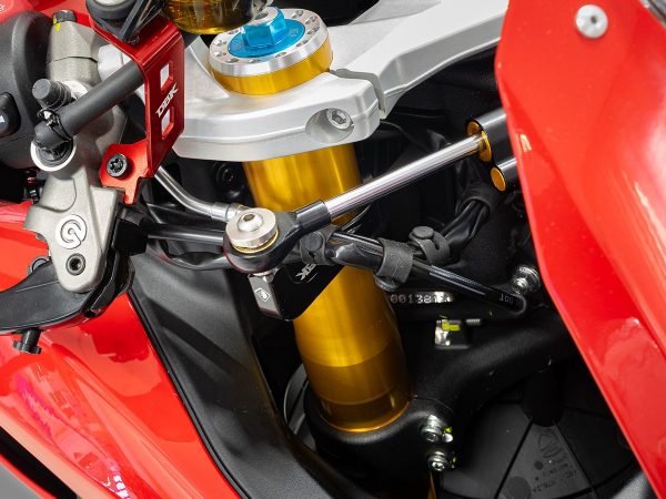 2025 Panigale V2 Steering Damper Bracket - SAS23D DBK