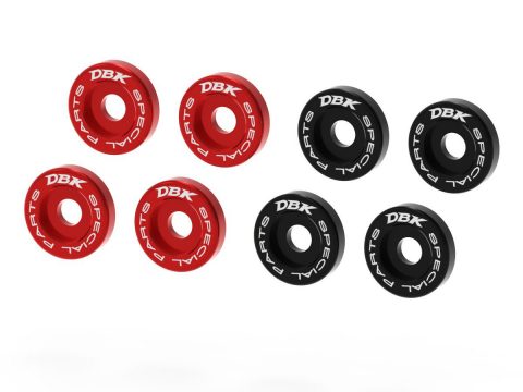 Hypermotard 698 Exhaust Guard Washers - KRND01 DBK