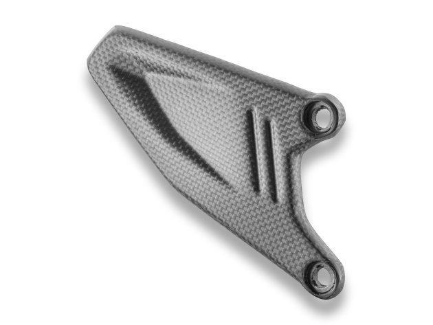 Hypermotard 698 Carbon Fiber Heel Guards, Matte - CRB169O DBK - Image 2