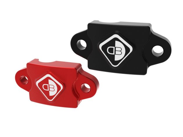 Hypermotard 698 Front Fork Cable lock Plate - FPA01 DBK