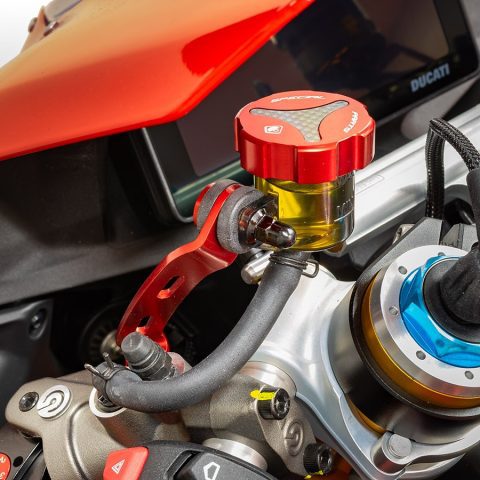 Panigale V4 Clutch Reservoir Mounting Bracket - STA17