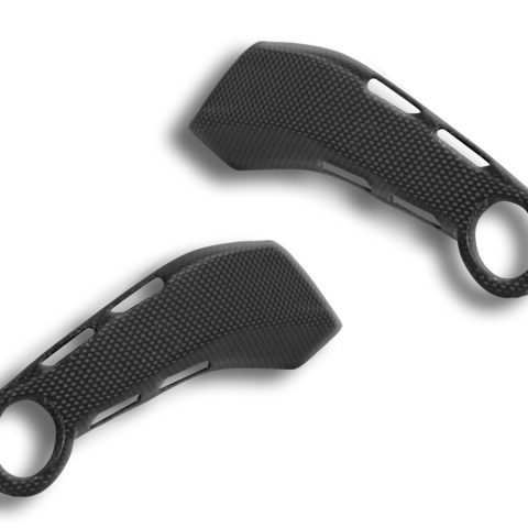 Monster 937 Carbon Fiber Frame Covers, Matte - CRB40O DBK