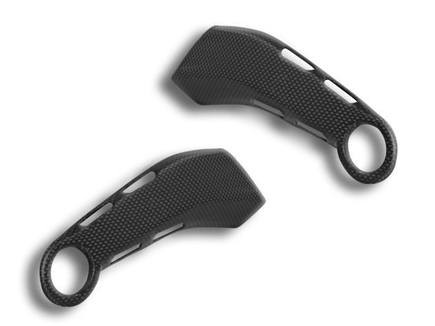 Monster 937 Carbon Fiber Frame Covers, Matte - CRB40O DBK