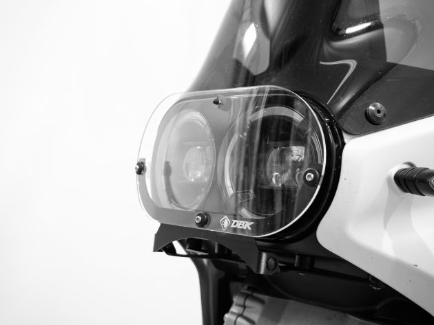 Ducati DesertX Headlight Guard/Cover - GPF02 DBK