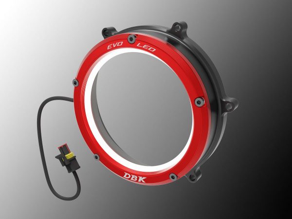 Panigale V2/1199/1299/959, Streetfighter V2 LED Clear Clutch Cover - CC1199L02 DBK