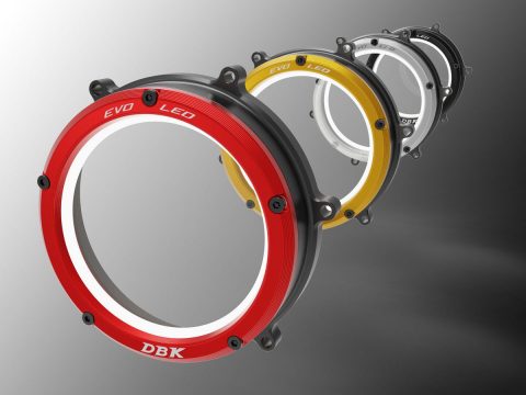 Panigale V2/1199/1299/959, Streetfighter V2 LED Clear Clutch Cover - CC1199L02 DBK