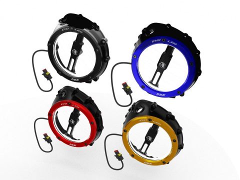 BMW S1000RR/R/XR, M1000RR/R/XR LED Clear Clutch Cover - CCDVL12 DBK