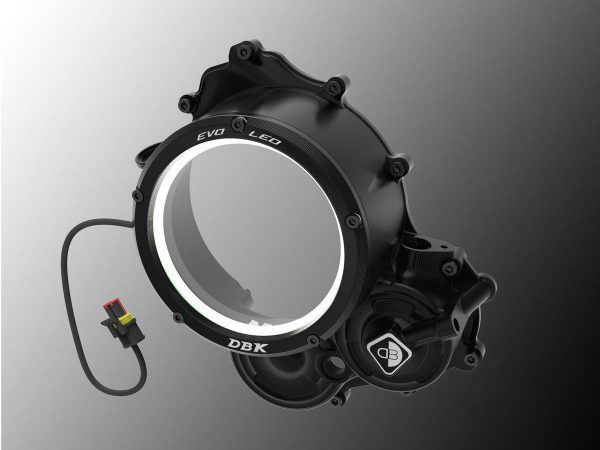 Hypermotard 698 LED Clear Clutch Cover - CCDVL15 DBK