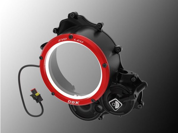 Hypermotard 698 LED Clear Clutch Cover - CCDVL15 DBK
