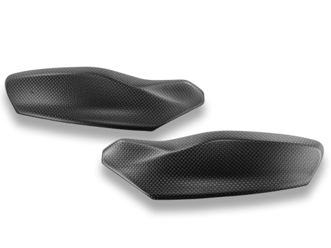 Hypermotard 950 Carbon Fiber Handguards, Matte - CRB201O DBK