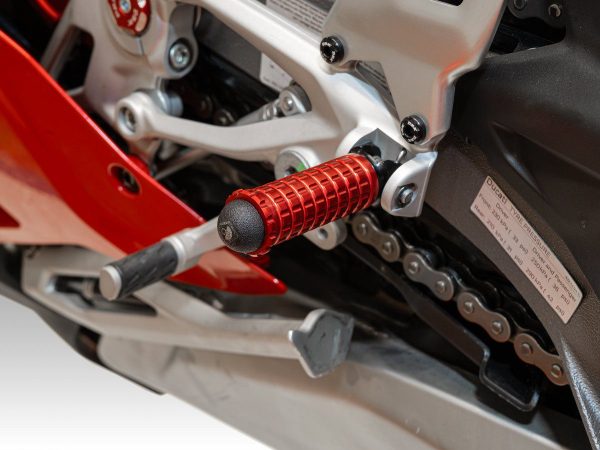 Panigale V4 Foot Peg Adapters - KAPM16D DBK - Image 2