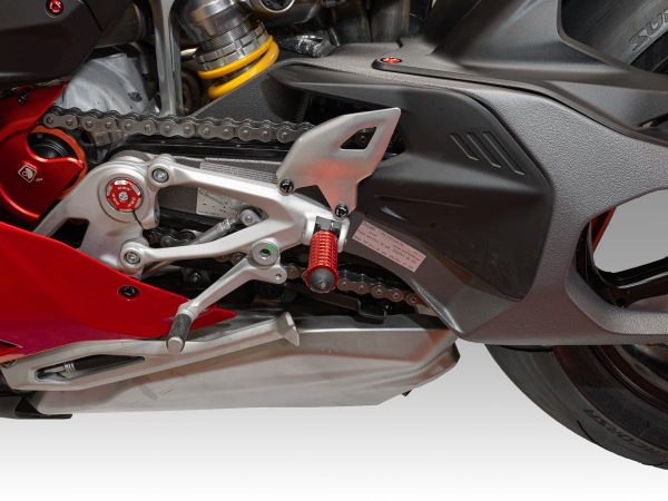 Panigale V4 Foot Peg Adapters - KAPM16D DBK - Image 4