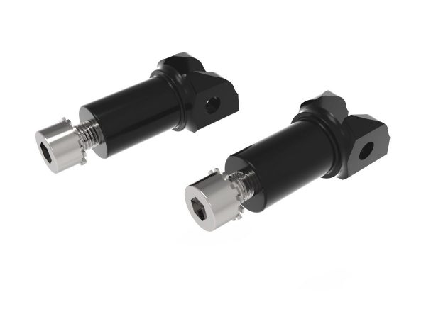 Panigale V4 Foot Peg Adapters - KAPM16D DBK