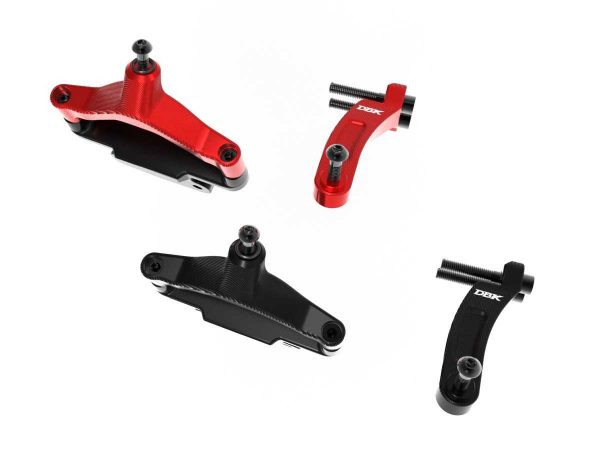 Hypermotard 698 Steering Damper Bracket - SAS22 DBK - Image 2