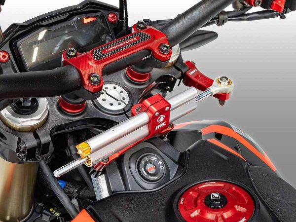 Hypermotard 698 Steering Damper Bracket - SAS22 DBK - Image 7