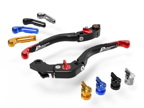 Ducati Super Sport 936/Scrambler Brake/Clutch Levers - LEA09 DBK
