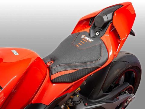 2025 Panigale V4 Seat Cover - CSV4C02 DBK