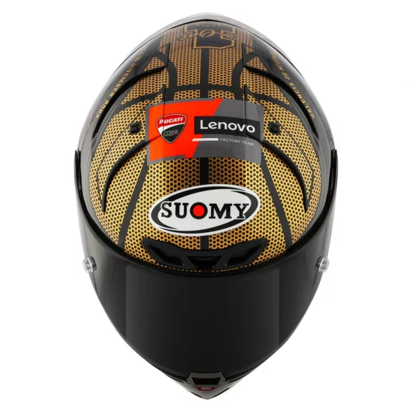 Suomy S1-XR GP Helmet Pecco Bagnaia 2023 World Champion Gold