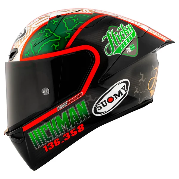 Suomy S1-XR GP Helmet - Carbon Hickman 2024 Replica