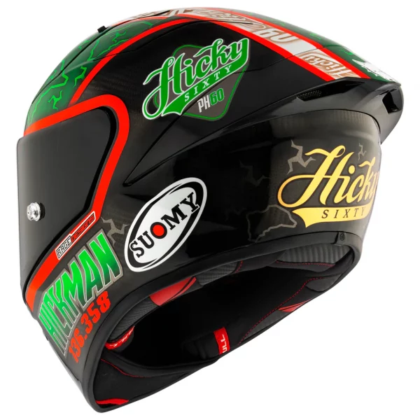Suomy S1-XR GP Helmet - Carbon Hickman 2024 Replica