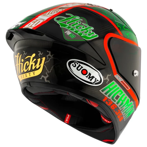 Suomy S1-XR GP Helmet - Carbon Hickman 2024 Replica