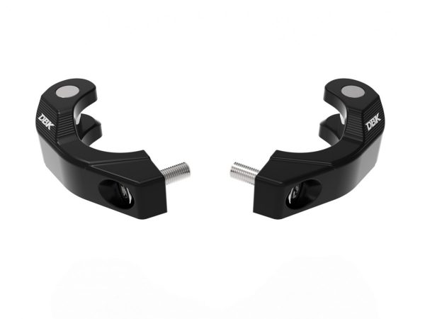 2025 Panigale V2 Top Triple Clamp Side Clamps - MPSS01 DBK