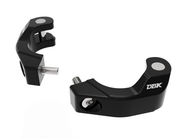 2025 Panigale V2 Top Triple Clamp Side Clamps - MPSS01 DBK
