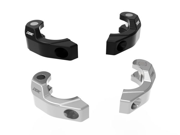 2025 Panigale V2 Top Triple Clamp Side Clamps - MPSS01 DBK