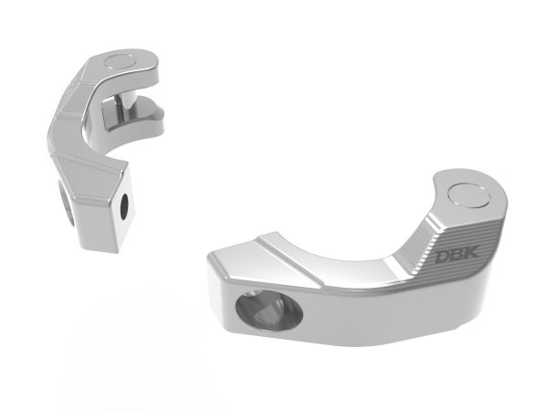 2025 Panigale V2 Top Triple Clamp Side Clamps - MPSS01 DBK