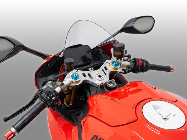 2025 Panigale V2 Top Triple Clamp - PSS11 DBK