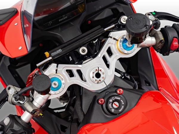 2025 Panigale V2 Top Triple Clamp - PSS11 DBK