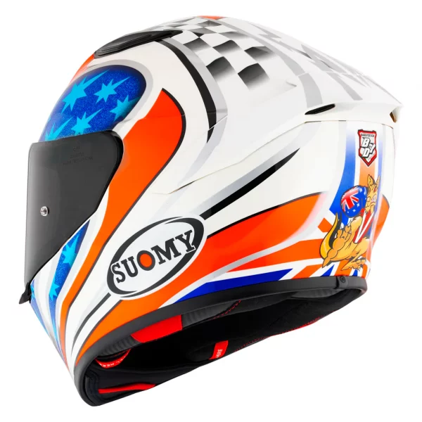 Suomy Track-1 Helmet Troy Bayliss Replica '02