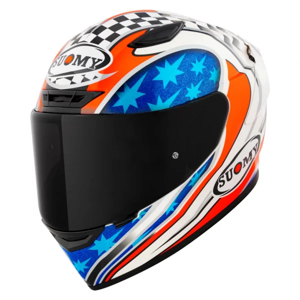 Suomy Track-1 Helmet Troy Bayliss Replica '02