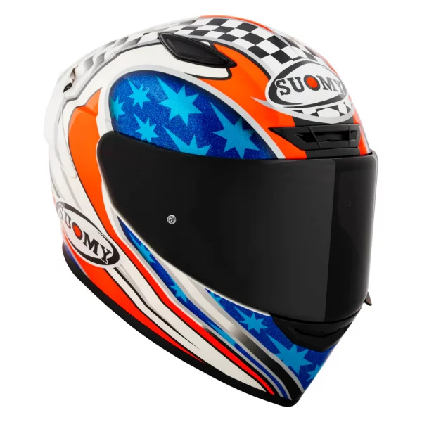 Suomy Track-1 Helmet Troy Bayliss Replica '02