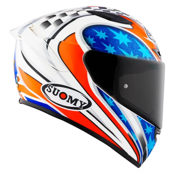 Suomy Track-1 Helmet Troy Bayliss Replica '02