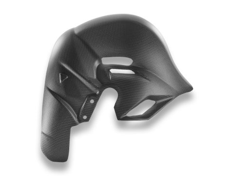 2025 Panigale V4 Carbon Fiber Exhaust Cover, Matte - CRB230O