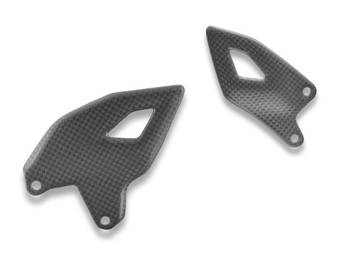 2025 Panigale V4 Carbon Fiber Heel Guards, Glossy - CRB216L
