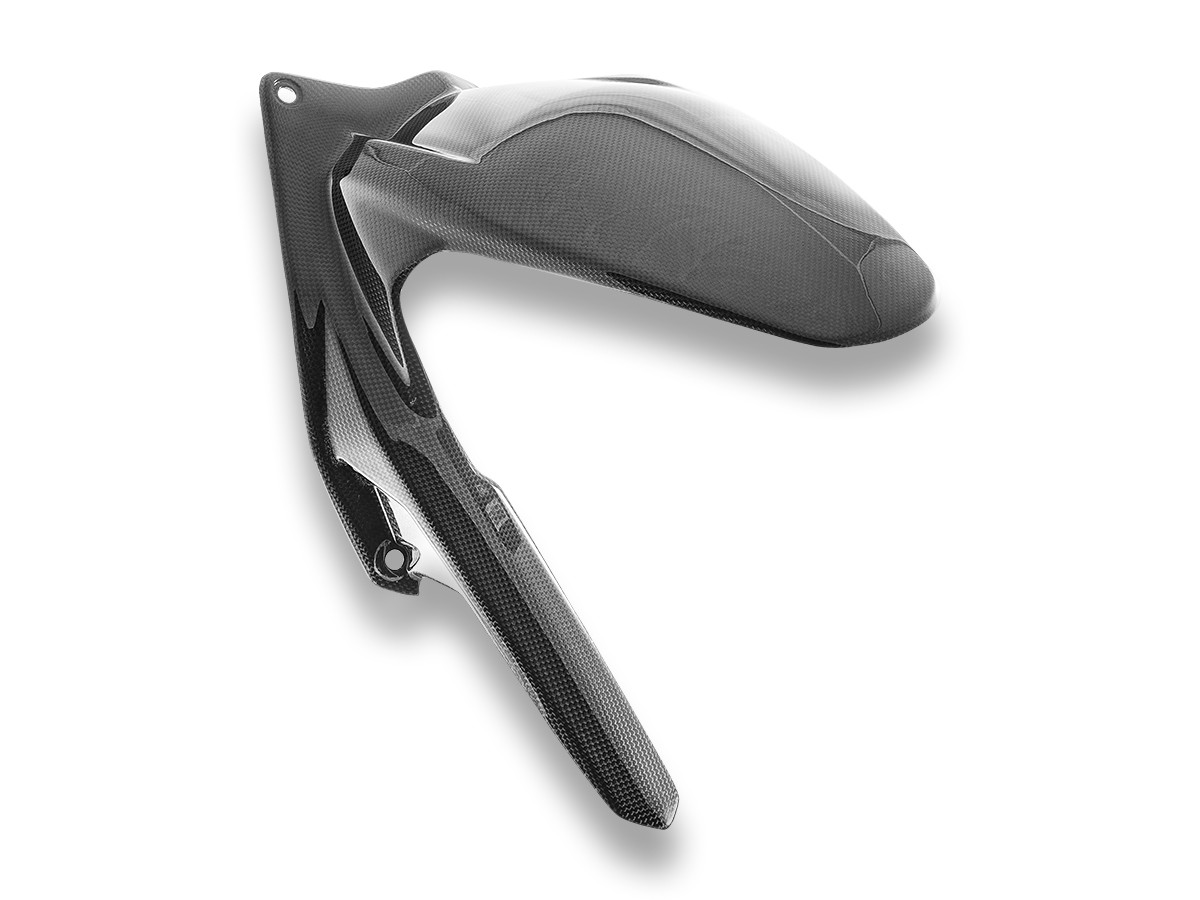 2025+ Panigale V4/Streetfighter V4 Carbon Fiber Rear Wheel Hugger/Fender, Glossy or Matte - CRB228 DBK