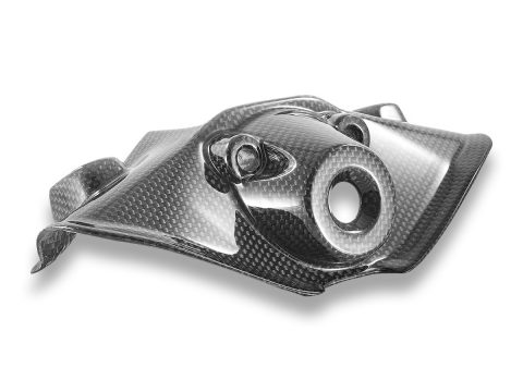 2025 Panigale V4 Carbon Fiber Ignition Key Cover, Glossy - CRB233L DBK