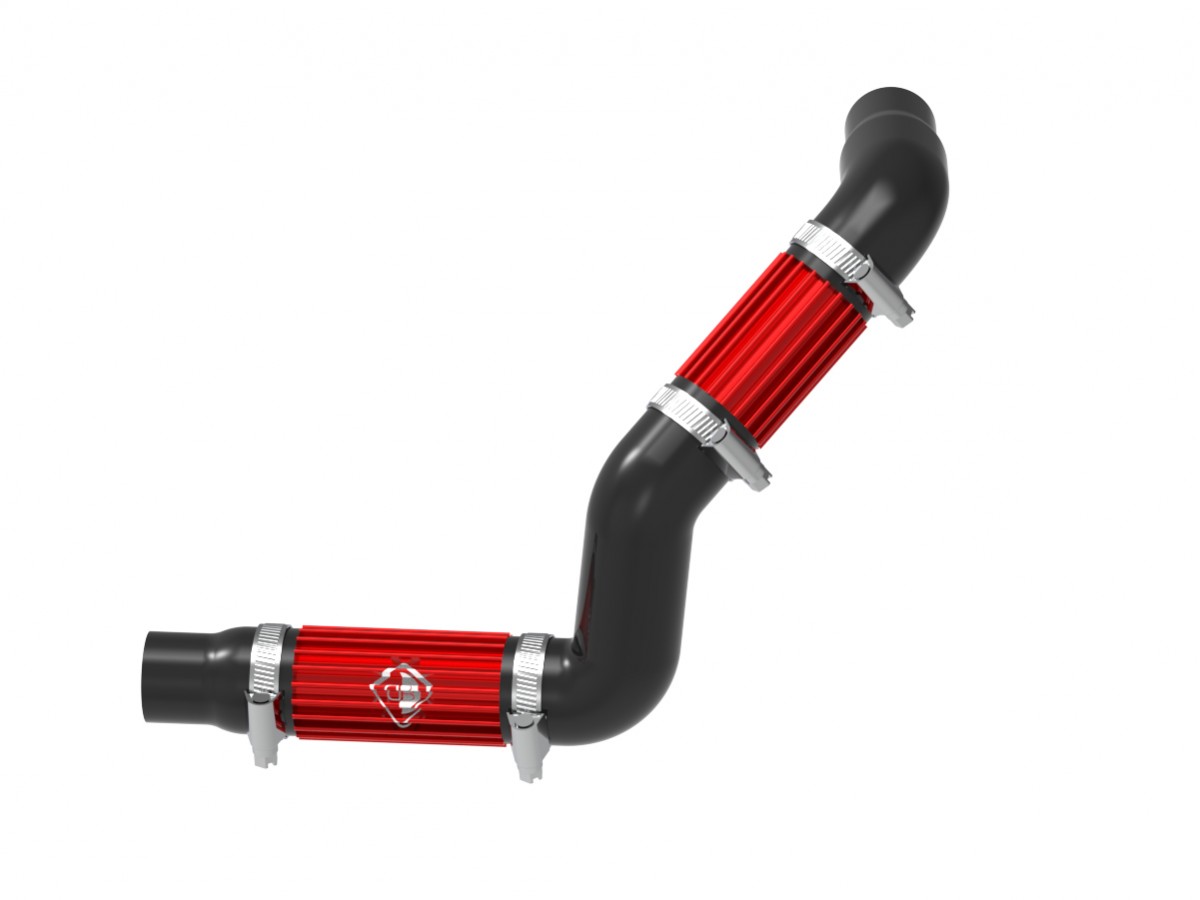 2025 Streetfighter V4 Radiator Line Cooler - DC07 DBK