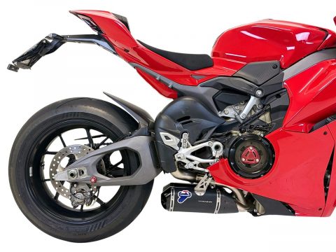 2025 Panigale V4/Streetfighter V4 Termignoni Black Edition Slip ons - D23509440INA