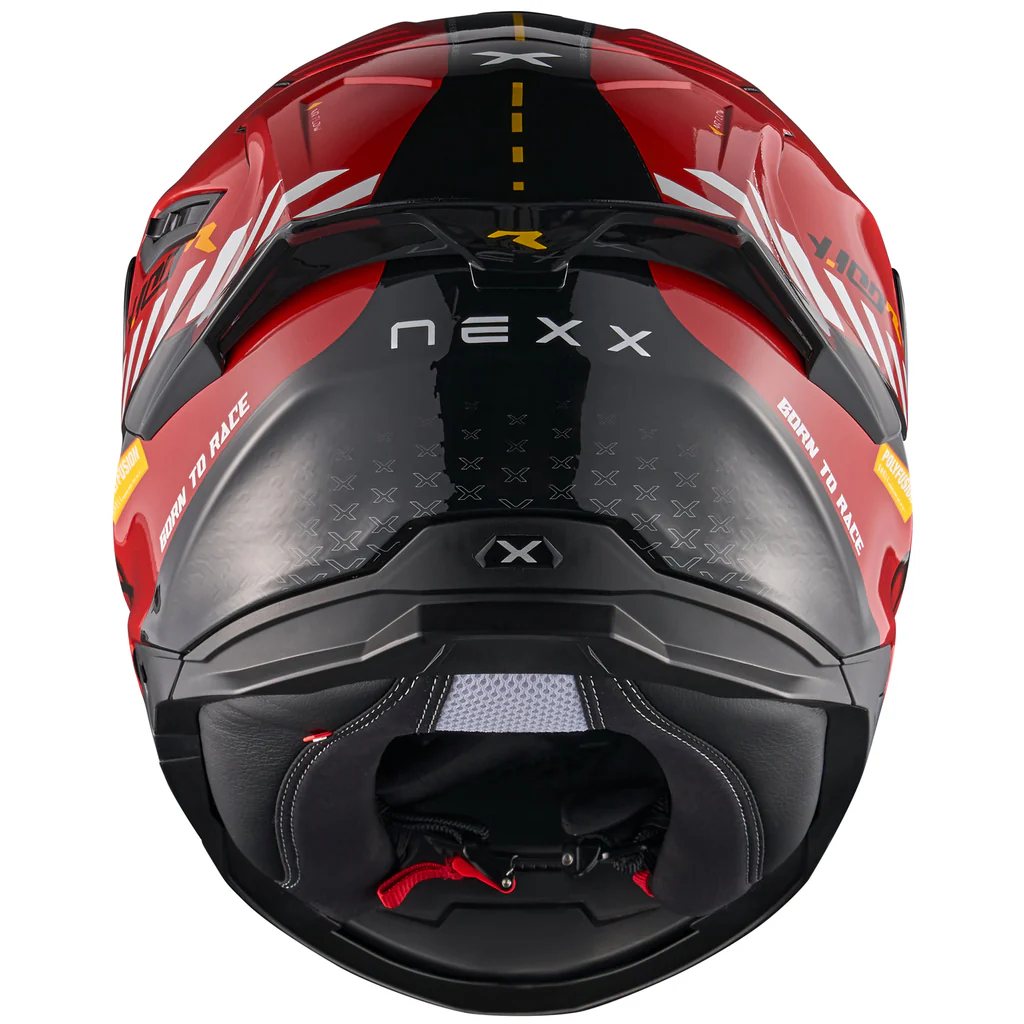 Nexx Y.100R Racer Fade Helmet Red/Black
