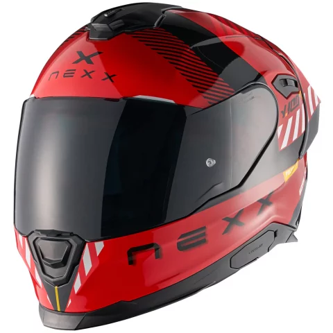 Nexx Y.100R Racer Fade Helmet Red/Black