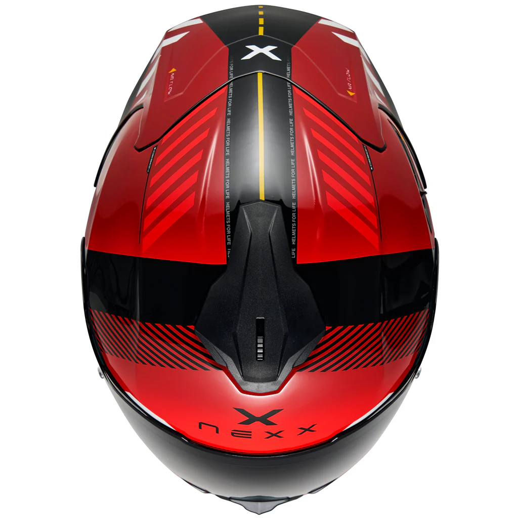 Nexx Y.100R Racer Fade Helmet Red/Black
