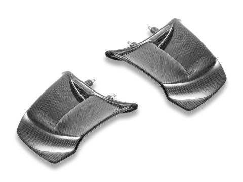 2025 Panigale V4 Glossy Carbon Fiber Winglets - CRB226L DBK