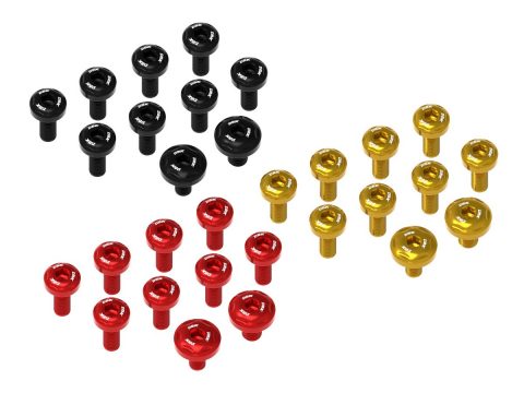 Panigale V2 Fairing Screw Set (10) - KVT109 DBK