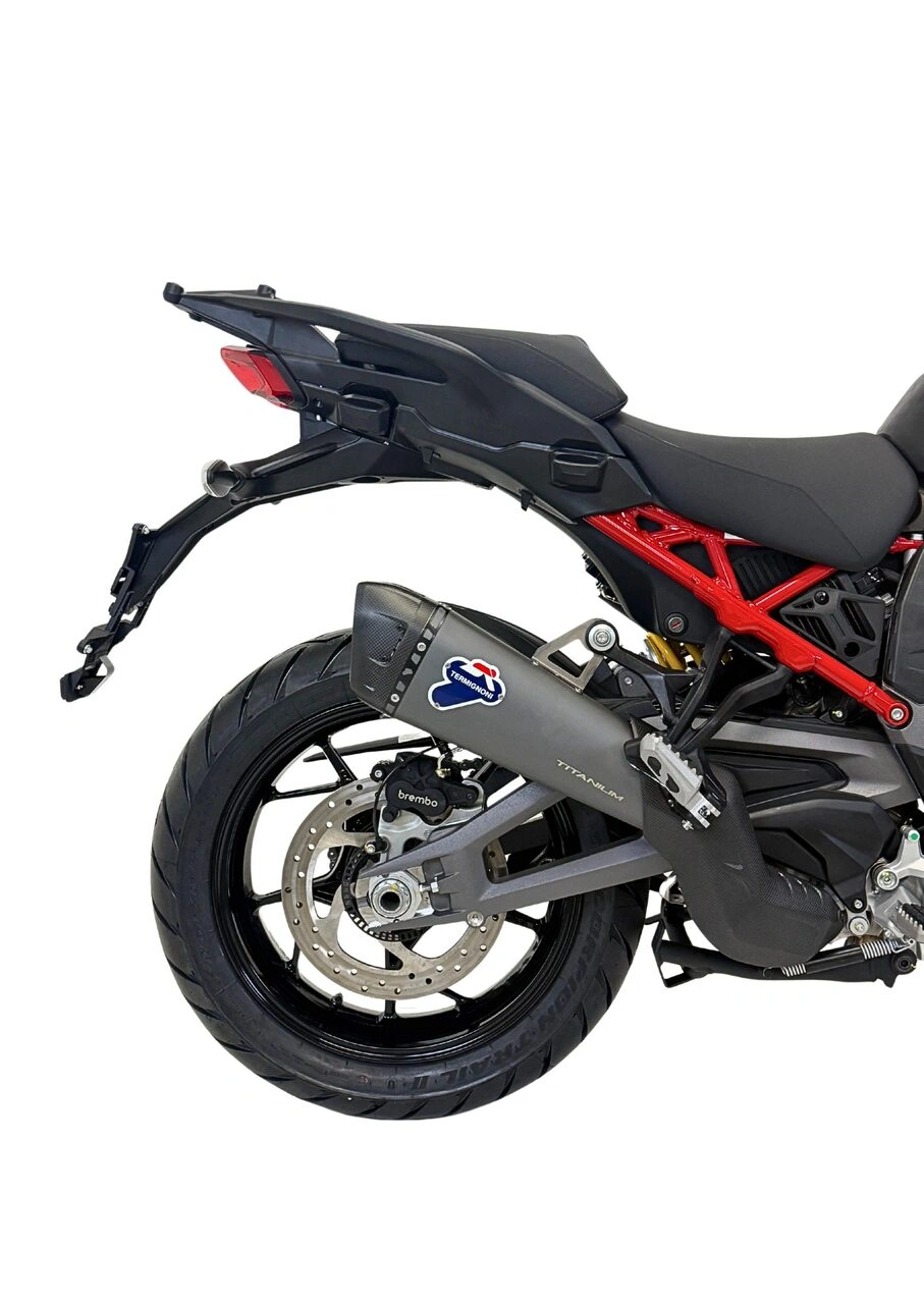 2025 Multistrada V4 Termignoni Slip-On Exhaust Gray Titanium - D23308040IGC