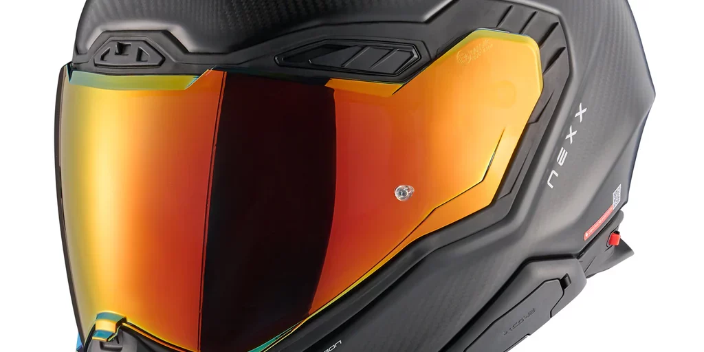 Nexx X.WST3 Zero Pro Carbon Helmet, Matte Carbon/Red